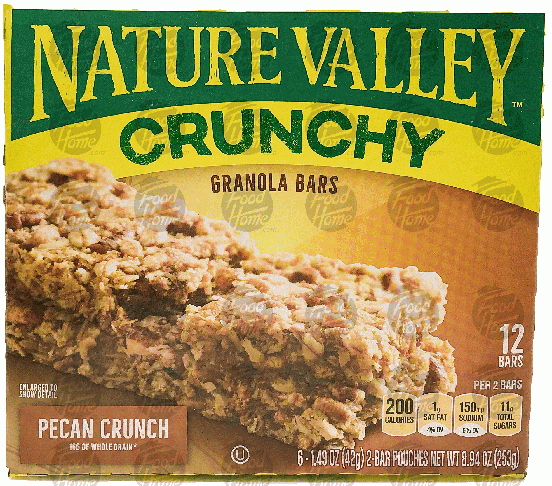 Nature Valley Crunchy pecan crunch granola bars, 12 pk., box Full-Size Picture